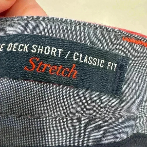 Nautica deck shorts classic fit straight sailor red size 40 BRAND NEW - Picture 7 of 11